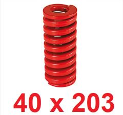 40 x 203 Kırmızı Yay