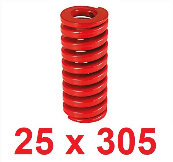 25 x 305 Kırmızı Yay