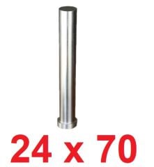 Ø24 x 70 mm Silindir Başlı Delme Zımbası