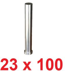 Ø23 x 100 mm Silindir Başlı Delme Zımbası