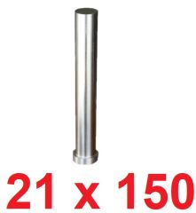 Ø21 x 150 mm Silindir Başlı Delme Zımbası