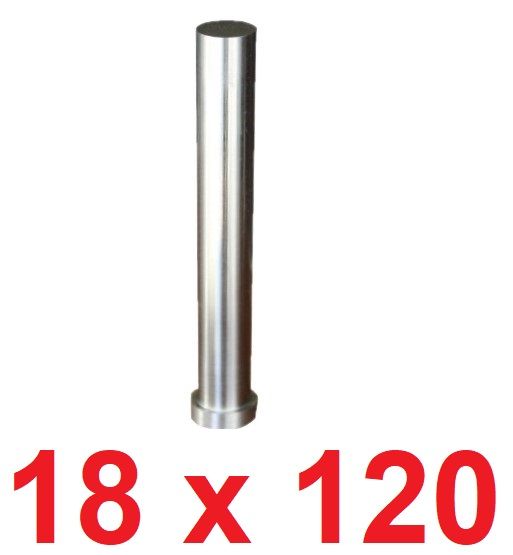Ø18 x 120 mm Silindir Başlı Delme Zımbası