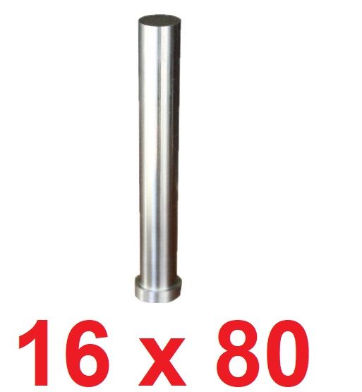 Ø16 x 80 mm Silindir Başlı Delme Zımbası
