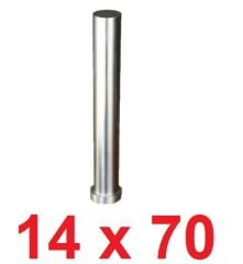Ø14 x 70 mm Silindir Başlı Delme Zımbası