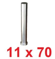 Ø11 x 70 mm Silindir Başlı Delme Zımbası