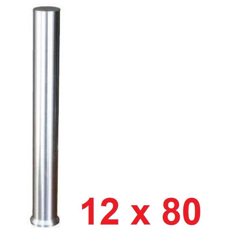 Ø12 x 80 mm Havşa Başlı Delme Zımbası