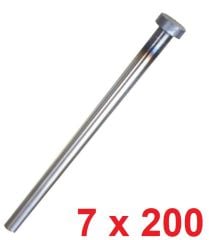 Ø7 x 200 mm Silindir Başlı İtici Pim