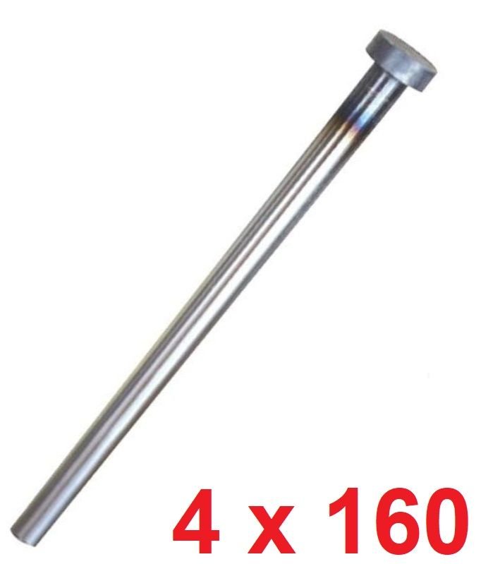 Ø4 x 160 mm Silindir Başlı İtici Pim