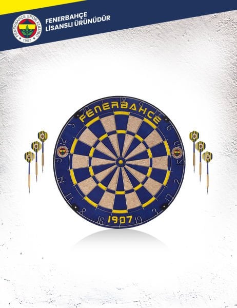 Fenerbahçe Lisanslı Profesyonel Dart Seti.