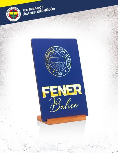 Fenerbahçe Baskılı Gold Pano