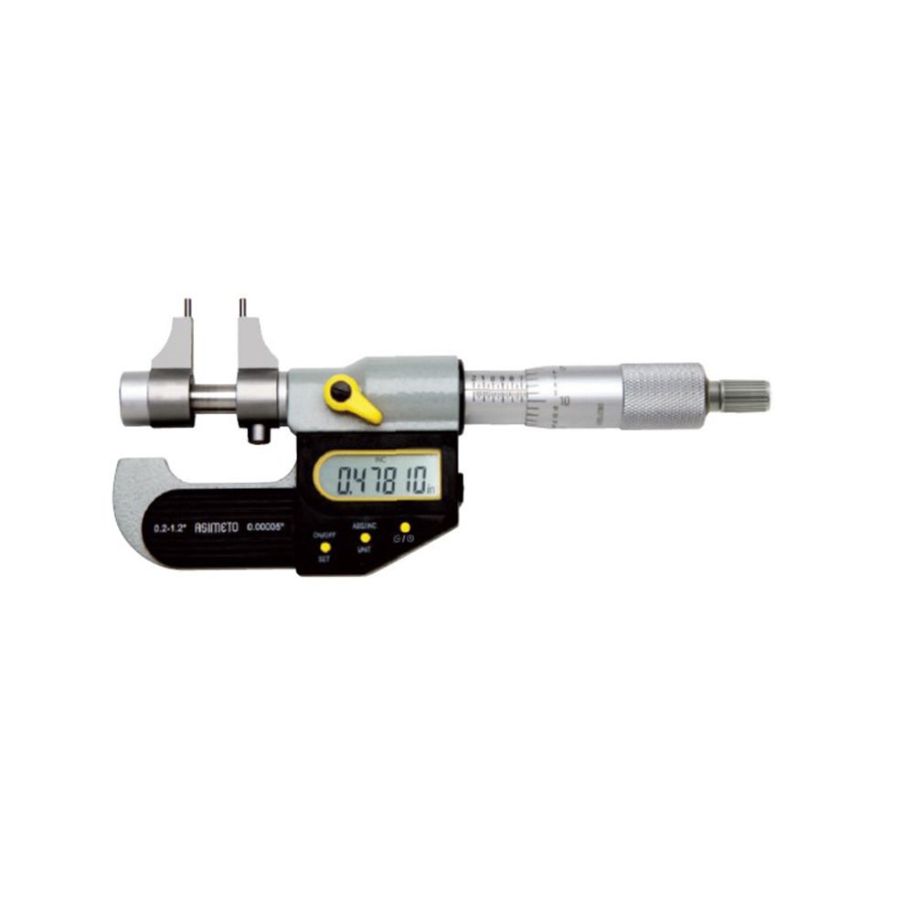 Asimeto İç Çap Mikrometre Dijital 25-50mm AS-207020
