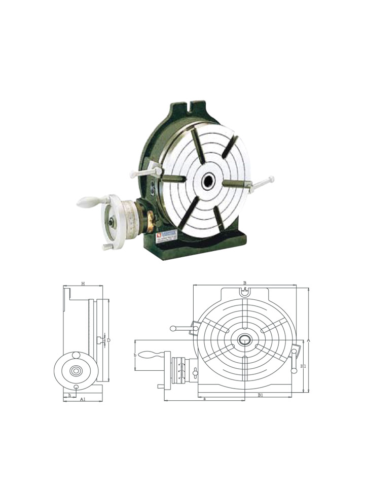 VERTEX HV-8 Yatay Dikey Döner Tabla TDS