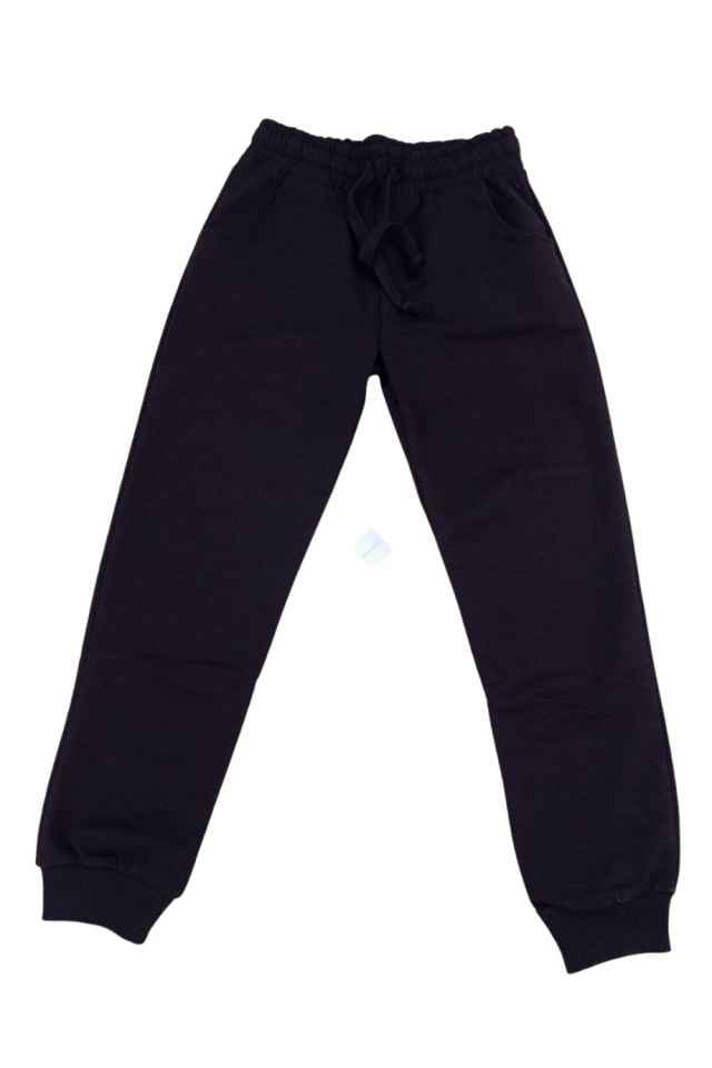 Unisex Jogger Cepli Eşofman Alt Lacivert Renk