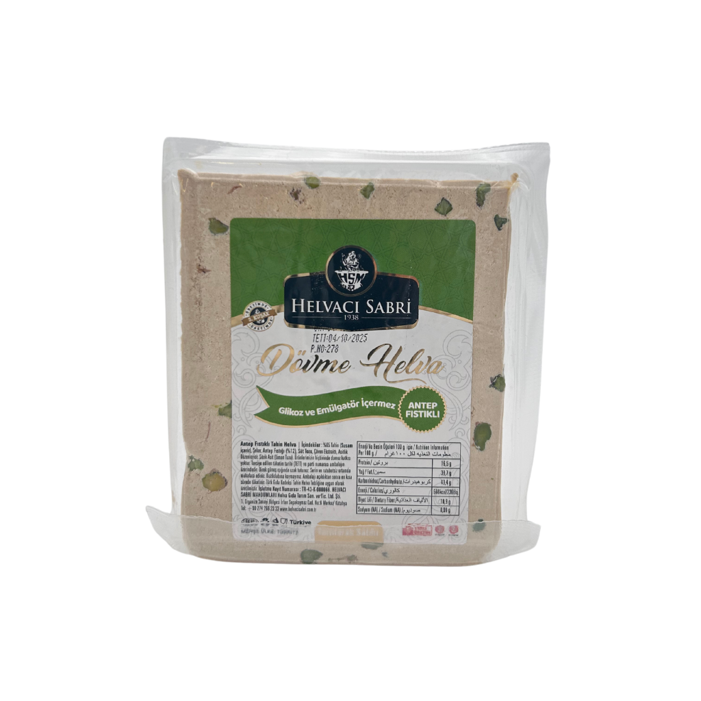 Kütahya Dövme Fıstıklı Helva 500 Gr