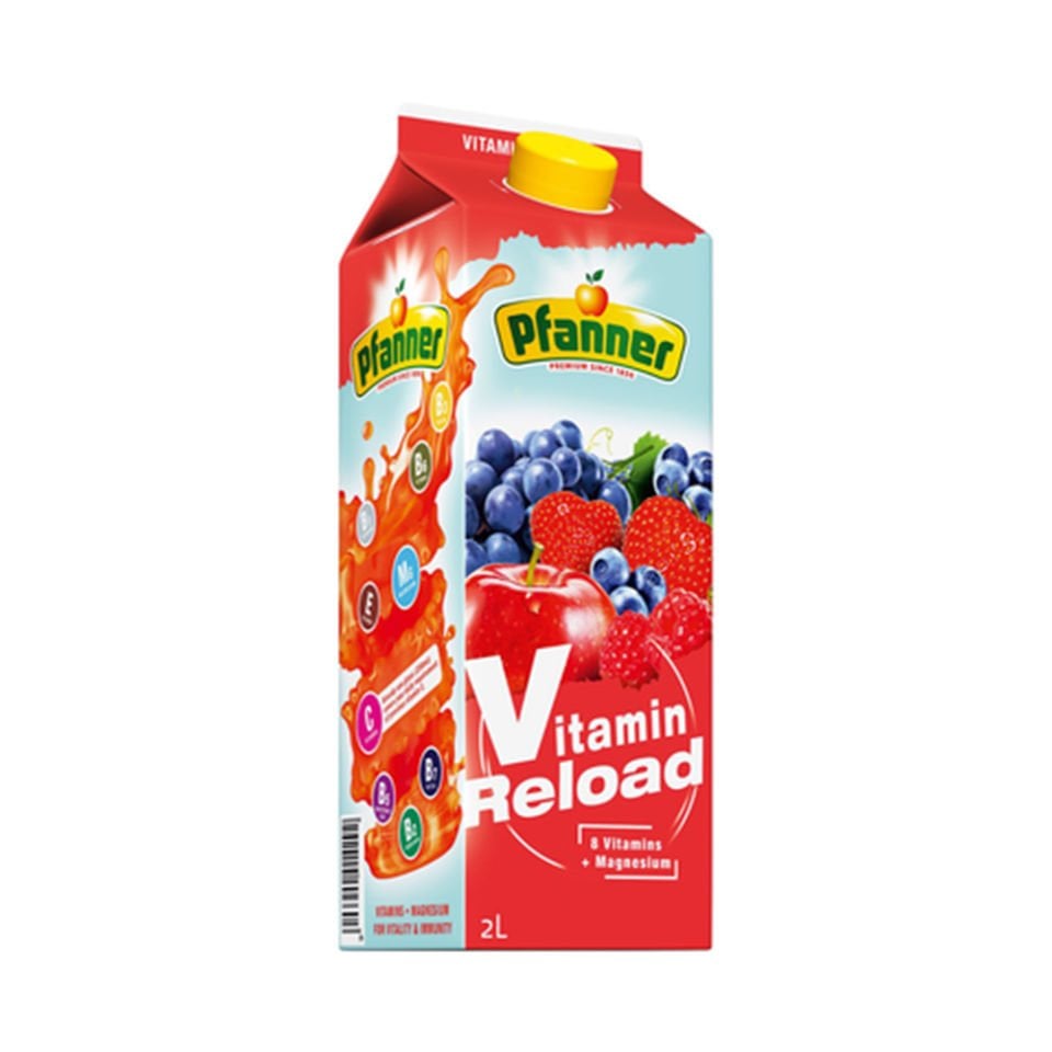 Pfanner Vitamin Reload 8 Vit.Magnezyum 2 Lt