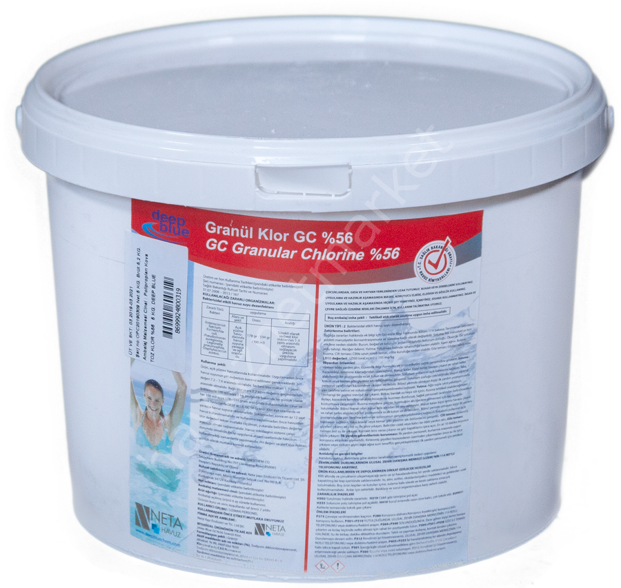 DeepBlue %56 Granül Klor  25 KG