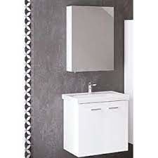 Denko Terra 60 cm MDF Beyaz Banyo Dolabı Takımı