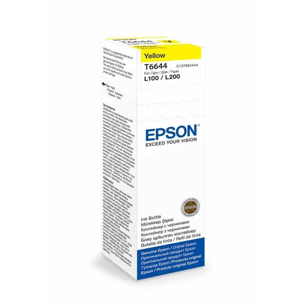 EPSON T6644 C13T66444A SARI  MÜREKKEP 70ML