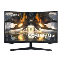 SAMSUNG ODYSSEY G5 LS32AG550EUXUF 32'' 1MS 2K 2560x1440 HDMI/DP 165HZ SİYAH WQHD MONITOR CURVED