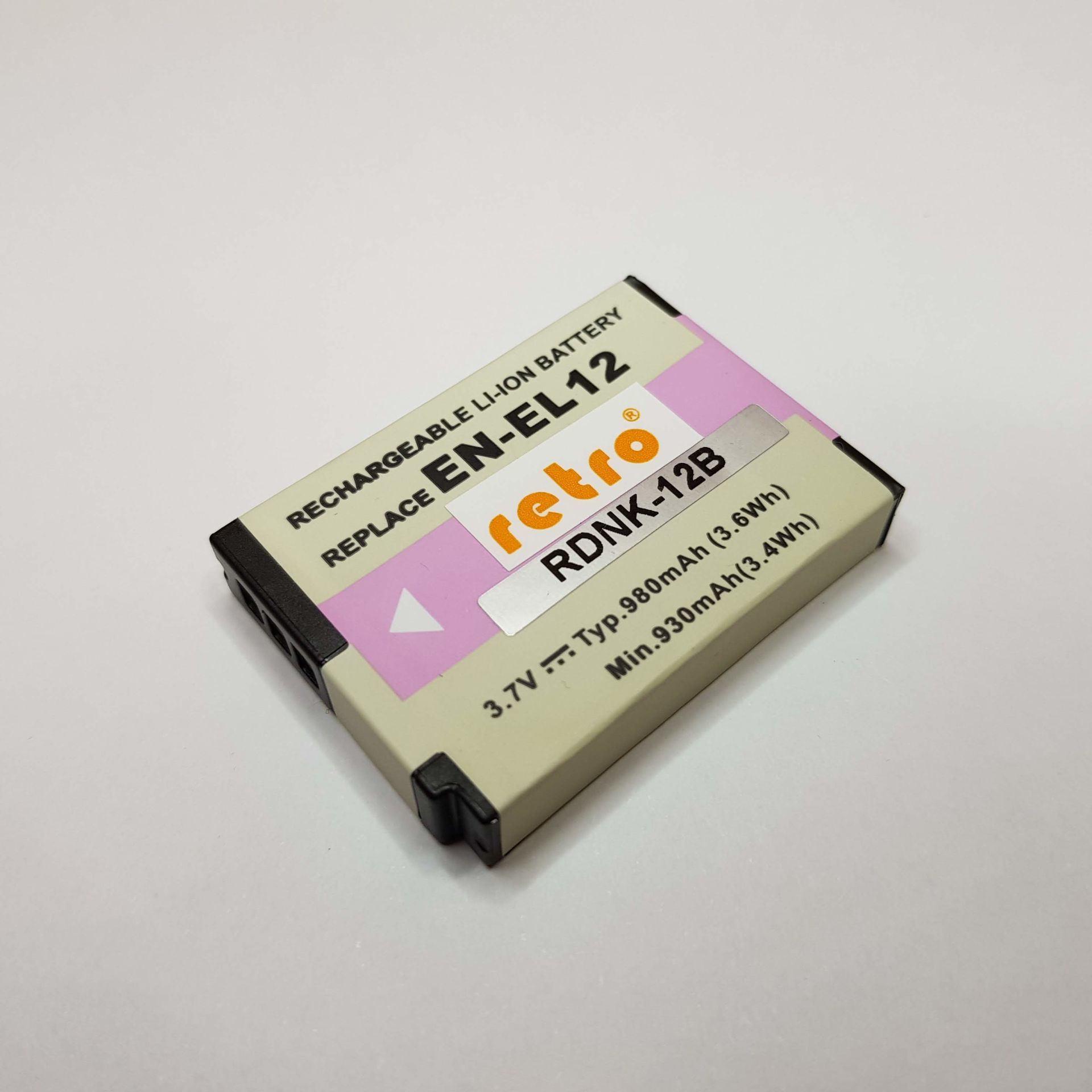 RETRO Nikon EN-EL12 Kamera Pili