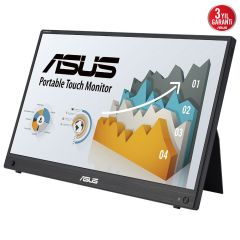 ASUS ZENSCREEN MB16AHT 15.6 TASINABILIR USB MONITOR IPS 1920x1080 5MS MINI HDMI-TYPE-C  3YIL 10 PARMAK DOKUNMATIK DAHILI BATARYA EYECARE MONITOR