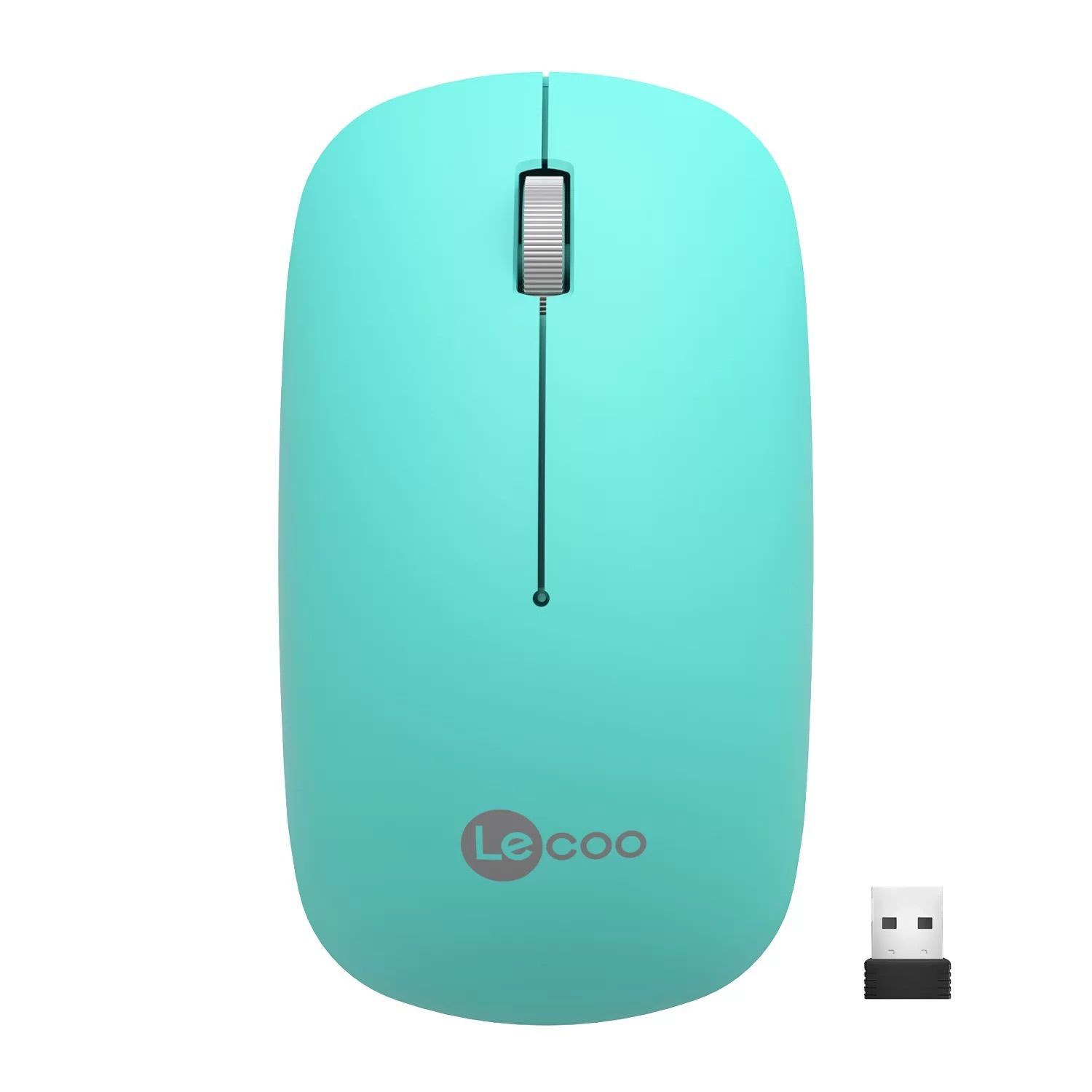 LECOO WS214 KABLOSUZ 1200 DPI TURKUAZ SESSİZ MOUSE