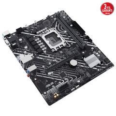 ASUS PRIME H610M-E-CSM INTEL H610 LGA1700 DDR5 5600 DP HDMI VGA ÇİFT M2 USB3.2 MATX ÜCRETSİZ UZAKTAN YÖNETİM YAZILIMI ASUS 5X PROTECTION III