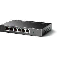 TP-LINK TL-SF1006P 6 PORT 10/100 4 PORT POE 2 X UPLINK YONETILEMEZ DESKTOP SWITCH