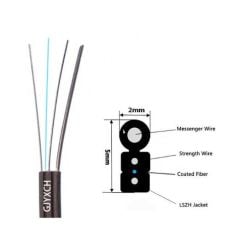 FTTH Fiber Optik Drop Kablosu 2 Core LZSH - Outdoor - 2000 Metre