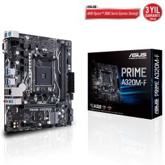 ASUS PRIME A320M-F A320 2xDDR4 VGA+DVI 16X AM4 ANAKART