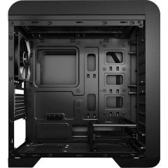 AEROCOOL QS240 PSU YOK 2x12CM FAN MICRO ATX PENCERELİ  SİYAH GAMING KASA AE-QS240-BG
