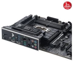 ASUS TUF GAMING Z890-PLUS WIFI 4x DDR5 DP/HDMI 4x M.2 1x 2.5GLAN/WIFI7/BT USB4 1851P ANAKART, Intel Z890 LGA1851 DDR5 9066 DP HDMI USB4 4x M2 USB3.2 WiFi7 BT AURA RGB 2.5Gbit LAN ATX 16+1+2+1 Güç Aşamaları, Thunderbolt 4