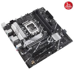 ASUS PRIME B760M-A D4 4xDDR4 HDMI/DP 2xM.2 1xGLAN 1700P (12.Gen 13.Gen) ANAKART