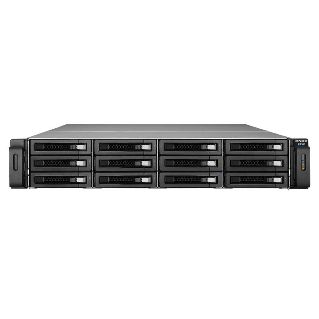 QNAP REXP-1220U-RP 2U Rackmount Genişleme Ünitesi