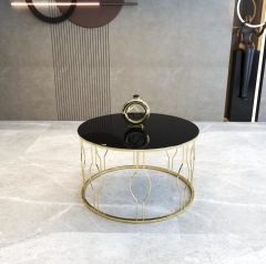 Oval Telli Zigon Sehpa