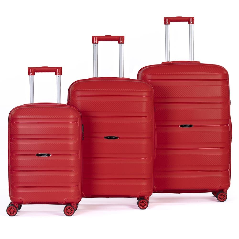 Red Suitcase <p> Price is for a Set of 3 </p>