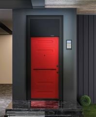 Porte en acier