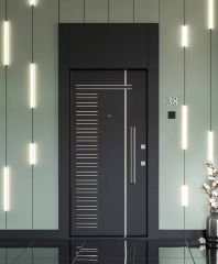 Porte en acier blindée