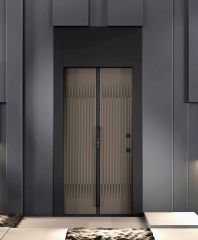 Porte en acier d'agate
