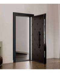 Porte en acier lapis