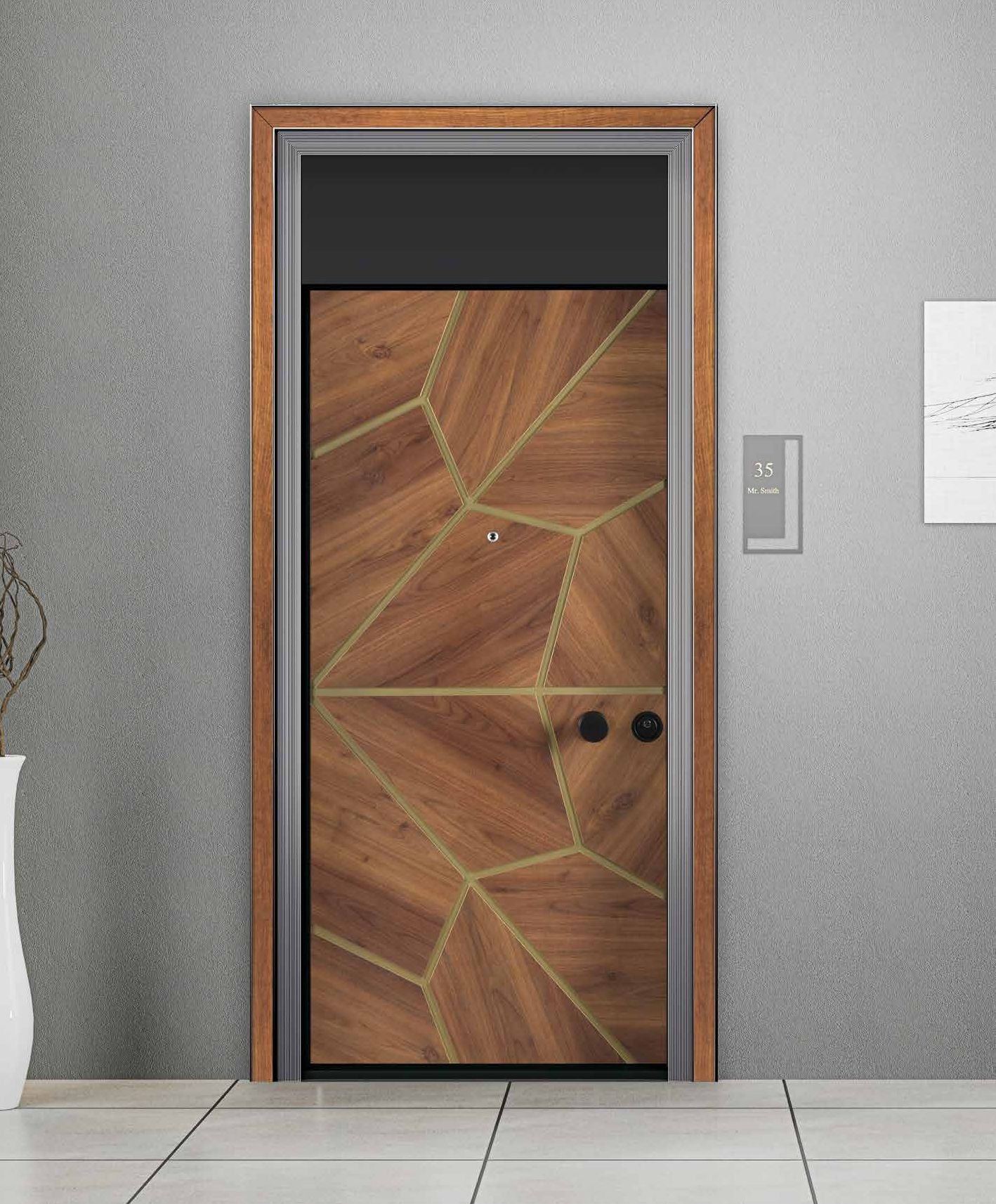 Daphne Steel Door