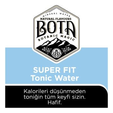 BOTA Süper Fit Tonic Water(Düşük Kalori) 6x250 ML