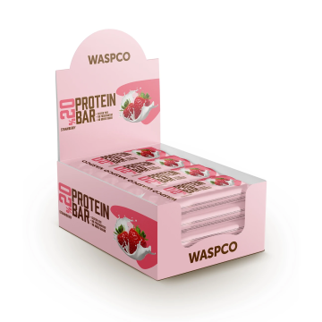 WASPCO Çilekli Protein Bar 40g