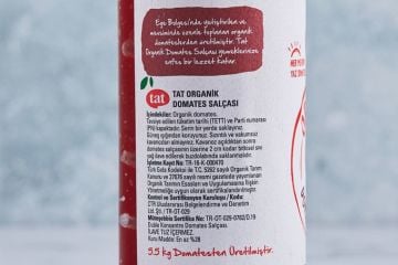 Tat Organik Domates Salçası 500 g