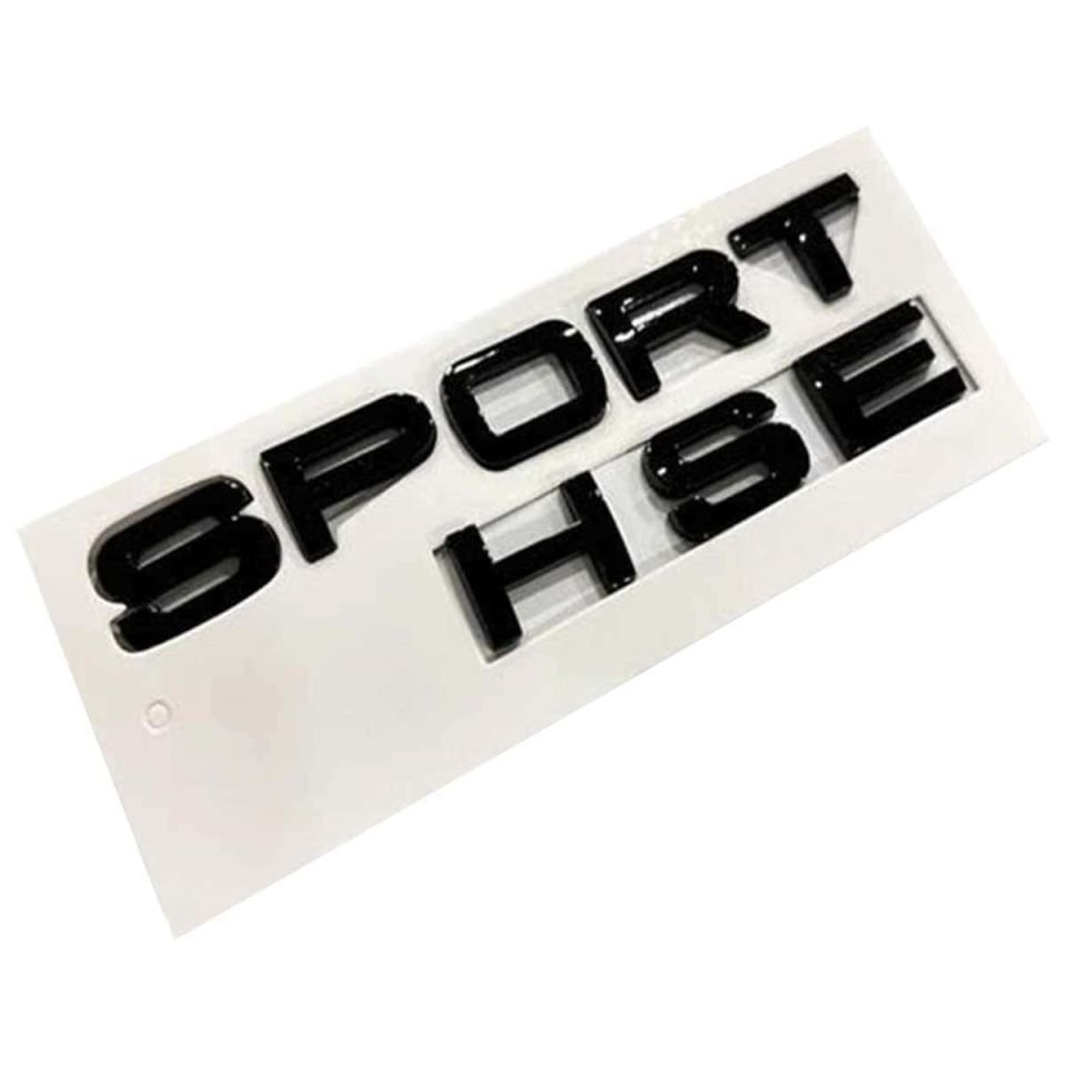 Bagaj Yazısı - Parlak Siyah (Sport Hse)-Lr020467 R.-Dah500120Mbj-Dam500500Mbj-Range Rover Sport