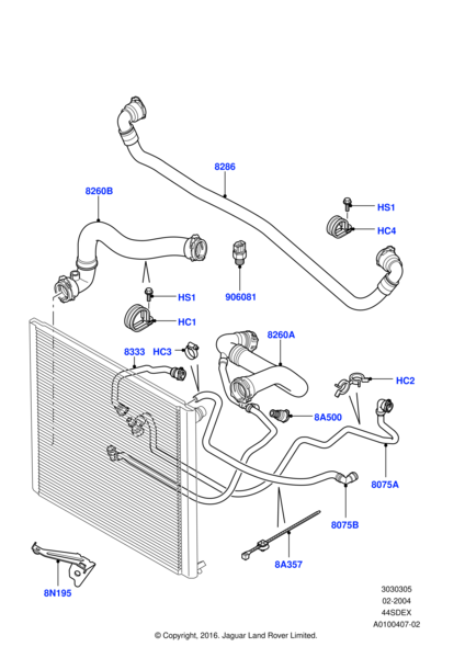 Şanzıman Soğutucu Hortum -PCH001250 Y-PCH001251-3.0/Range Rover New 2