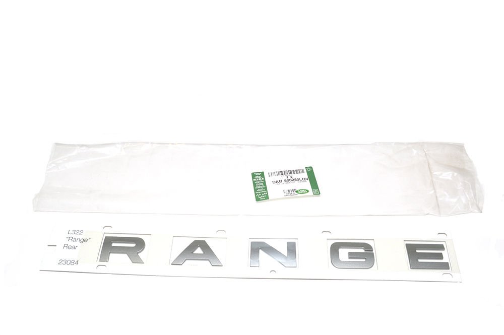 Bagaj Yazısı ( Range )-Dab500250Lqv-/Range Rover New 2