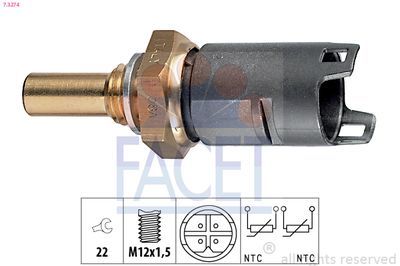 Hararet Sensörü-1703993 F..-Mek000020-Mek100160-3.0 - 4.4 Benzinli/Range Rover New 2