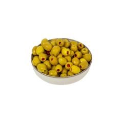 Yeşil Zeytin - Biberli 1 Kg