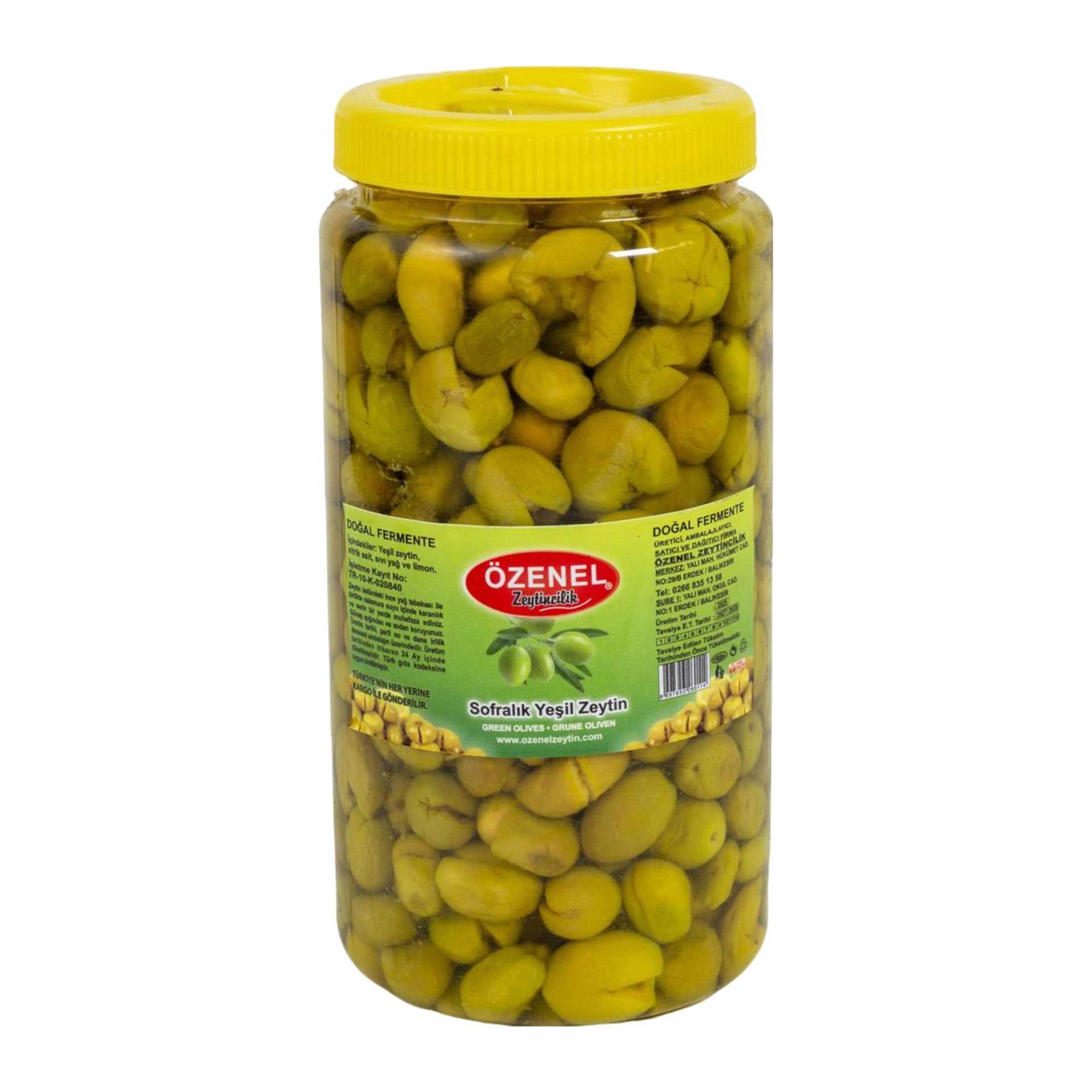 Yeşil Zeytin - Köy Kırma 1 Kg